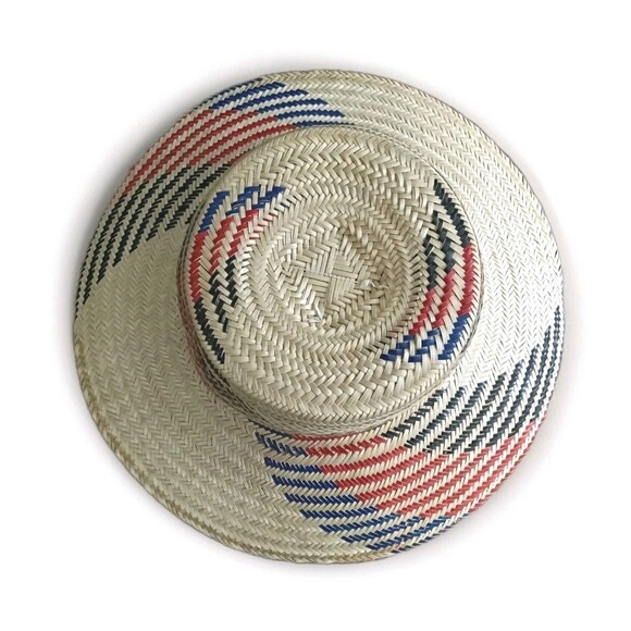 Handwoven Artisan Crafted Straw Bohemian Wide Brim Aaliyah Wayuu Hat